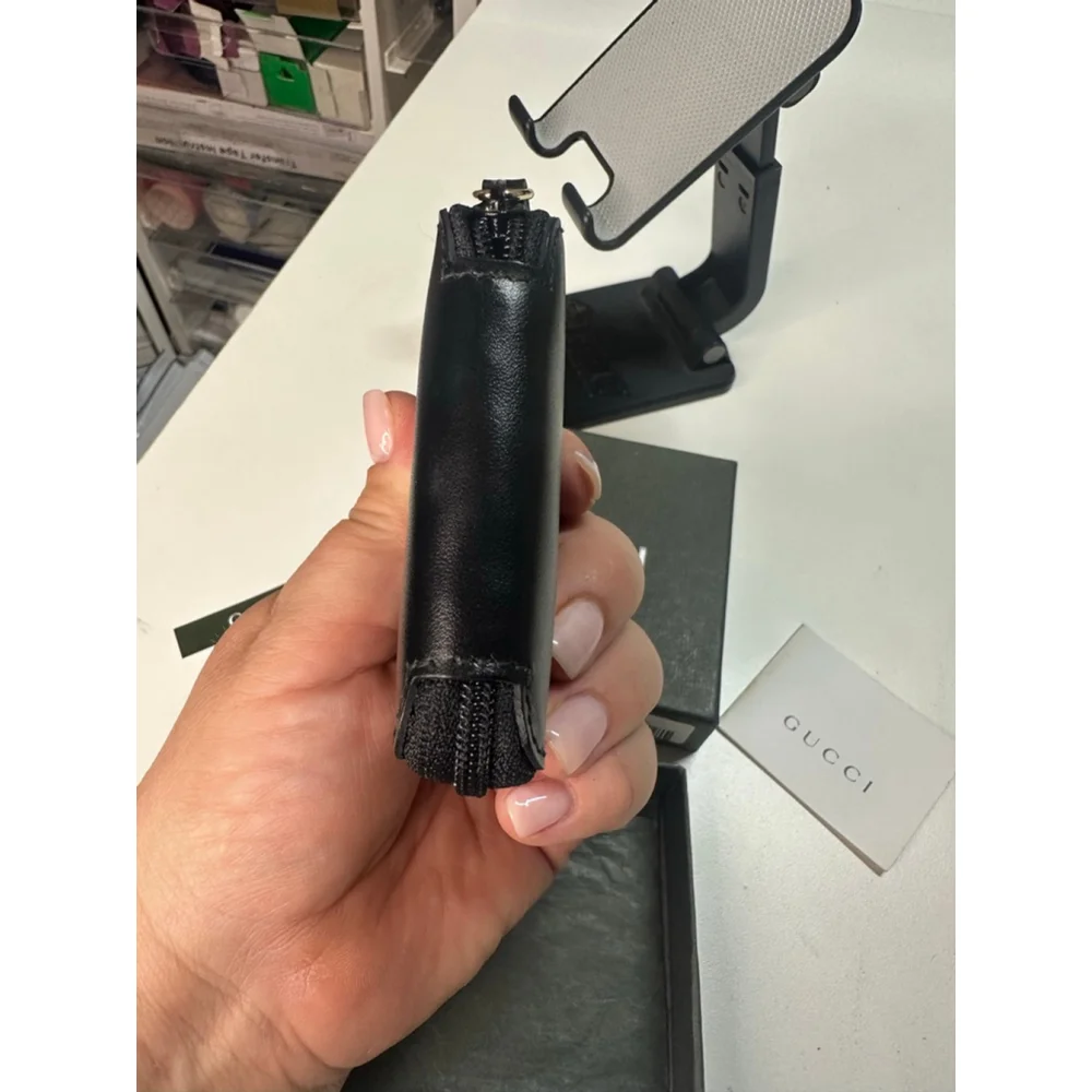 Unisex Gucci Wallet Small Black - Picture 8 of 11